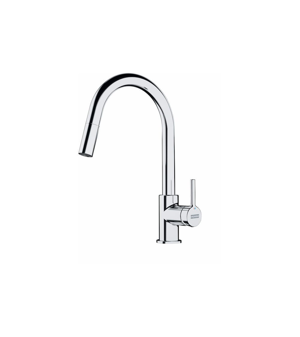 FRANKE Lina maišytuvas plautuvei su ištraukiama žarna, pasirenkama spalva