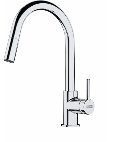 FRANKE Lina maišytuvas plautuvei su ištraukiama žarna, pasirenkama spalva