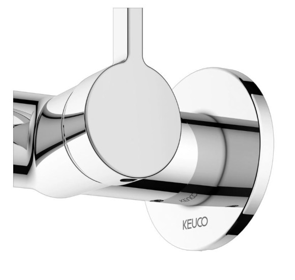 Keuco Edition 400 potinkinis praustuvo maišytuvas, 243 mm, be dugno vožtuvo