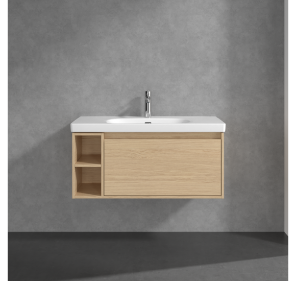 Villeroy&Boch Skyla pakabinama spintelė vonios kambariui, 972 mm, Nordic Oak