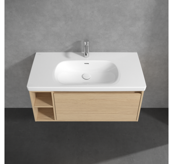 Villeroy&Boch Skyla pakabinama spintelė vonios kambariui, 972 mm, Nordic Oak