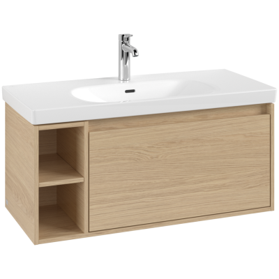 Villeroy&Boch Skyla pakabinama spintelė vonios kambariui, 972 mm, Nordic Oak
