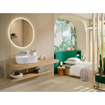 Villeroy&Boch More to See Lite+ apvalus veidrodis su LED apšvietimu, 85cm