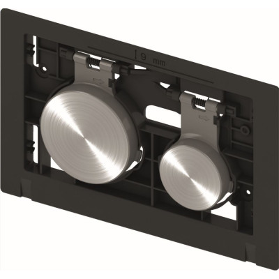 TECEloop tvirtinimo rėmelis su mygtukais (nerūdijančio plieno spalvos)