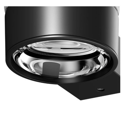 Keuco Plan vonios stiklinė su juodu matiniu laikikliu