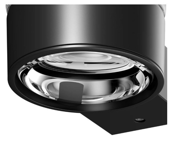 Keuco Plan vonios stiklinė su juodu matiniu laikikliu