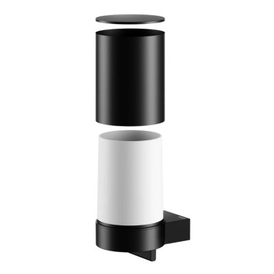 Keuco Plan skysto muilo dozatorius, juodas matinis