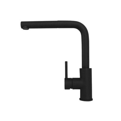 ALVEUS 3in1 komplektas: plautuvė, maišytuvas su ištraukiamu dušeliu ir sifonas