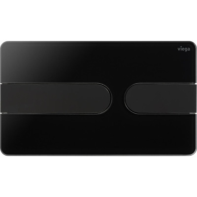 Viega Style 23 vandens nuleidimo mygtukas, juodas su matiniais klavišais