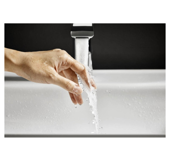 IŠPARDAVIMAS. Hansgrohe Vivenis paaukštintas maišytuvas praustuvui, be dugno vožtuvo