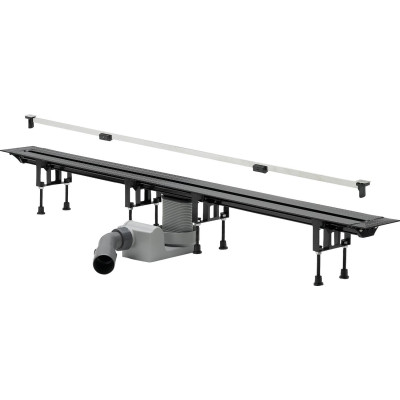 Viega Advantix Vario dušo latakas su nerūdijančio plieno grotelėmis, pjaustomas 300-1200 mm