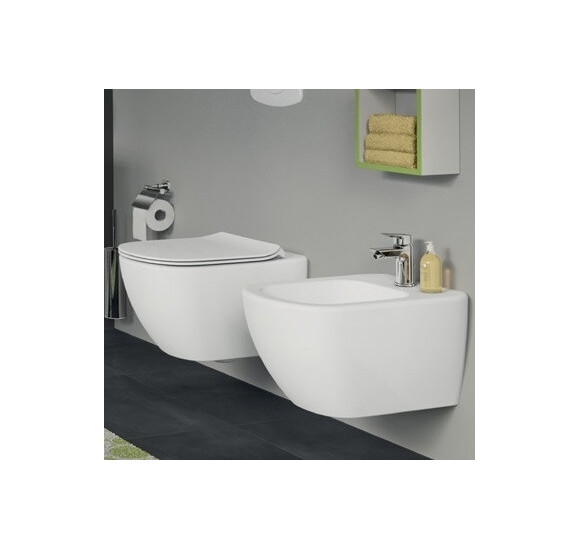 IŠPARDAVIMAS. Ideal Standard Tesi Rimless pakabinamas klozetas, be dangčio