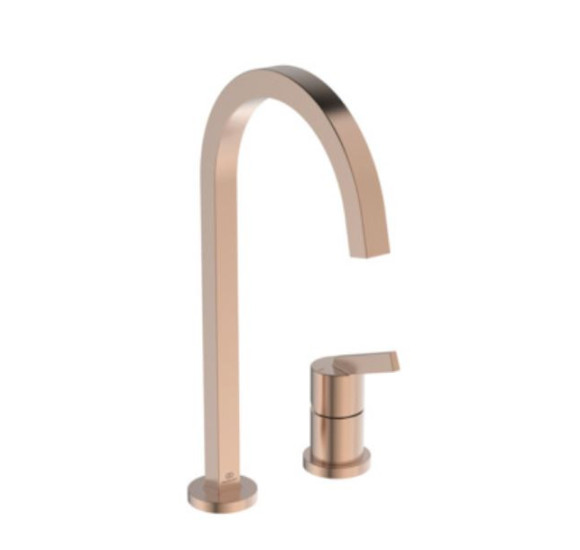 IŠPARDAVIMAS. Ideal Standard Gusto virtuvės maišytuvas, 2 dalių, vario spalva