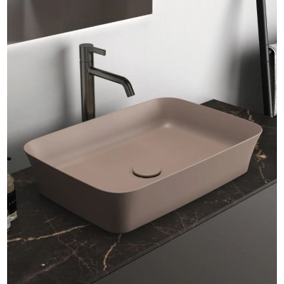 IŠPARDAVIMAS. Ideal Standard Ypalyss pastatomas, stačiakampis praustuvas, kašmyro spalva, 55x38cm