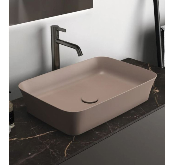 IŠPARDAVIMAS. Ideal Standard Ypalyss pastatomas, stačiakampis praustuvas, kašmyro spalva, 55x38cm