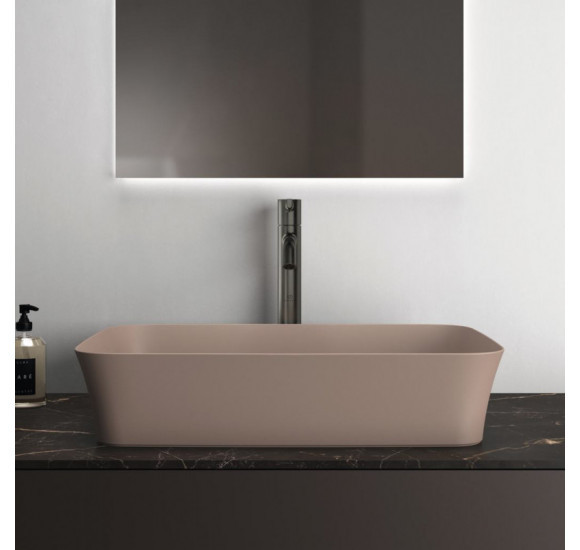 IŠPARDAVIMAS. Ideal Standard Ypalyss pastatomas, stačiakampis praustuvas, kašmyro spalva, 55x38cm