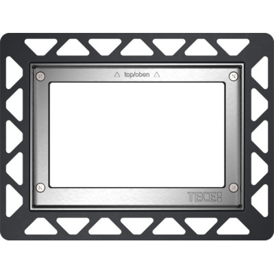 TECE rėmelis integruotam WC nuleidimo mygtuko montavimui (metalinis)