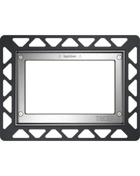 TECE rėmelis integruotam WC nuleidimo mygtuko montavimui (metalinis)