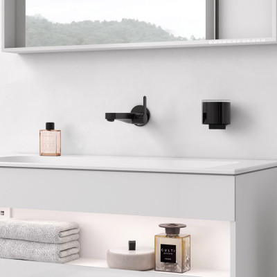 Keuco IXMO Flat potinkinis praustuvo maišytuvas, 165 mm