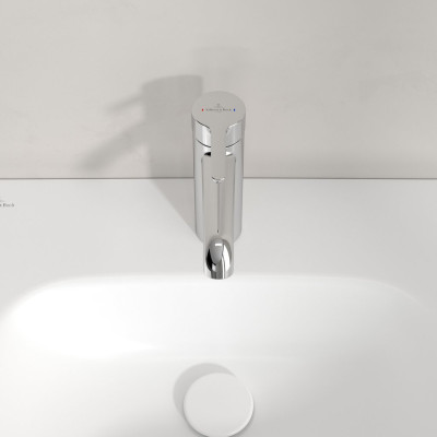 Villeroy&Boch Skyla maišytuvas praustuvui, be dugno vožtuvo