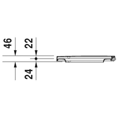 IŠPARDAVIMAS. Duravit Me by Starck klozeto dangtis be ,,Soft Close" technologijos