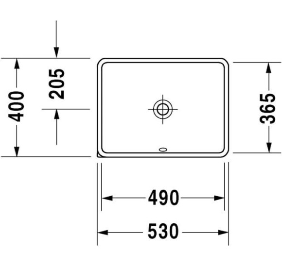Po stalviršiu montuojamas praustuvas Duravit ME by Starck