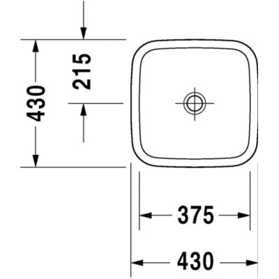 Duravit DuraStyle pastatomas praustuvas 430x430