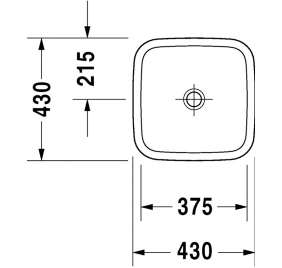 Duravit DuraStyle pastatomas praustuvas 430x430