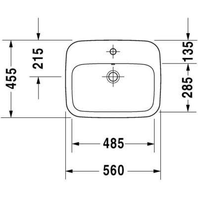 Pastatomas Duravit Durastyle (560x455)
