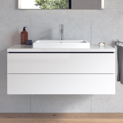 Duravit Vero Air įleidžiamas praustuvas su anga maišytuvui 550x455mm