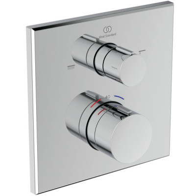 Ideal Standard Ceratherm C100 potinkinis termostatinis maišytuvas dušui/voniai, 2 krypčių (pasirenkama spalva)