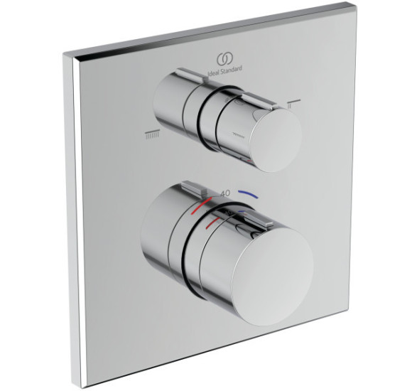 Ideal Standard Ceratherm C100 potinkinis termostatinis maišytuvas dušui/voniai, 2 krypčių (pasirenkama spalva)
