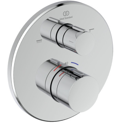 Ideal Standard Ceratherm T100 potinkinis termostatinis maišytuvas dušui/voniai, 2 krypčių (pasirenkama spalva)