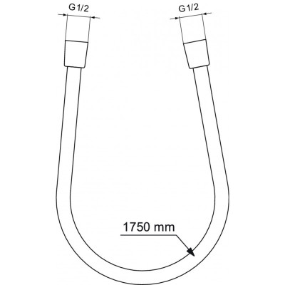 Ideal Standard CERATHERM potinkinė dušo sistema su 30 cm lietaus dušo galva, juodos matinės spalvos