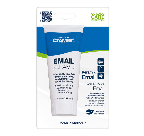 CRAMER Email-Keramik valiklis emaliuotiems paviršiams, 100 ml, pasta