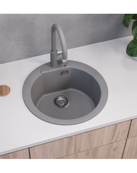 ALVEUS Cadit 100 granitinė plautuvė, apvali