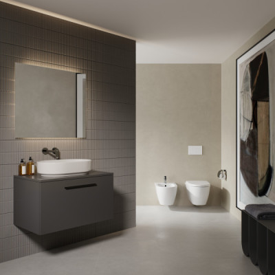 Ideal Standard i.Life O pakabinamas unitazas be dangčio (HydroTwist)