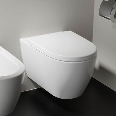Ideal Standard i.Life O unitazo dangtis, "SoftClose" lėtas nusileidimas