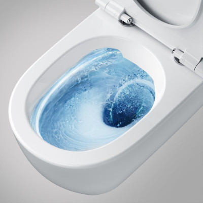 Ideal Standard i.Life O pakabinamas unitazas su plonu "Soft Close" dangčiu (HydroTwist)