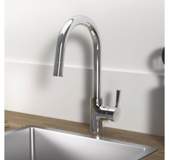 Ideal Standard Ceralife virtuvės maišytuvas su ištraukiamu dušeliu