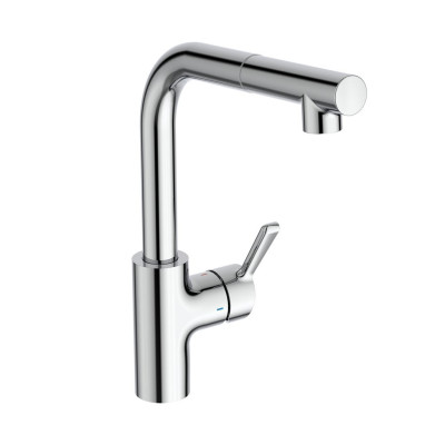 Ideal Standard Ceralife maišytuvas plautuvei su ištraukiama žarnele, L formos