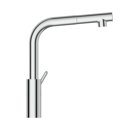 Ideal Standard Ceralife maišytuvas plautuvei su ištraukiama žarnele, L formos