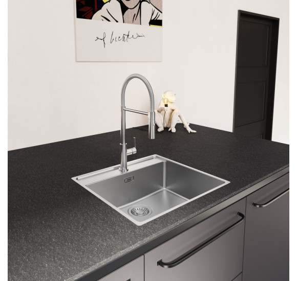 IŠPARDAVIMAS! Franke MRX 210-50 TL nerūdijančio plieno plautuvė (įlenkimas ant plautuvės krašto)