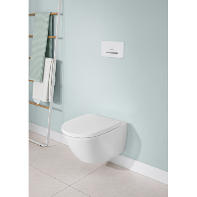 Villeroy&Boch Subway 3.0 lėtai nusileidžiantis klozeto dangtis