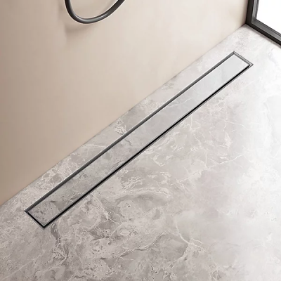 IŠPARDAVIMAS. ACO ShowerDrain M dušo latakas su grotelėmis plytelei įklijuoti, 900 mm