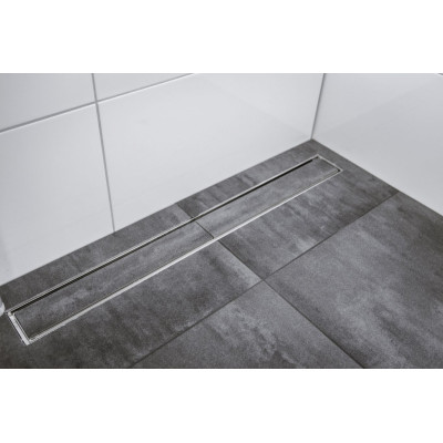 ACO Showerdrain C+ dušo latako komplektas 5in1 (įklijuojamai plytelei, montuojamas prie sienos), 985 mm