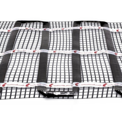 Sieninio šildymo tinklelis Warmwall BLACK, klasė IPX7, matmenys - 200x50cm (1kv.m)