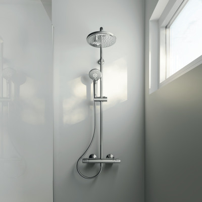 Ideal Standard CERATHERM T25 termostatinė dušo sistema (A7208AA), chromo spalvos