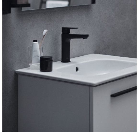 KOMPLEKTAS: Ideal Standard I.Life A vonios spintelė su praustuvu 80cm, Balta matinė spalva