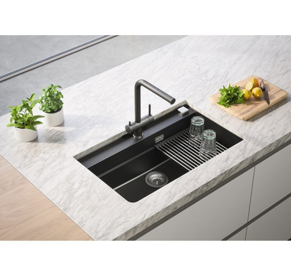 ALVEUS Atrox 40 granitinė plautuvė (pasirenkama spalva)